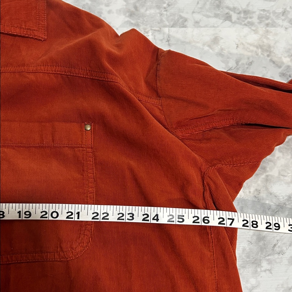 ANTROPOLOGIE PILCRO CORDUROY DUSTER BUTTON FRONT SHACKET WOMENS Sz SMALL NEW - Picture 15 of 15